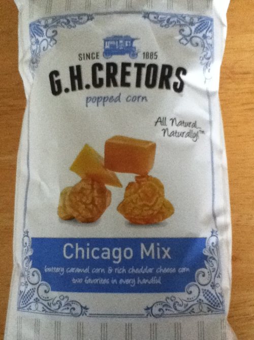 G.H. Cretors Chicago Mix: Popped Cheddar and Caramel Corn