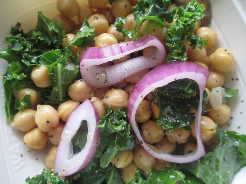 Chickpea and Kale Salad
