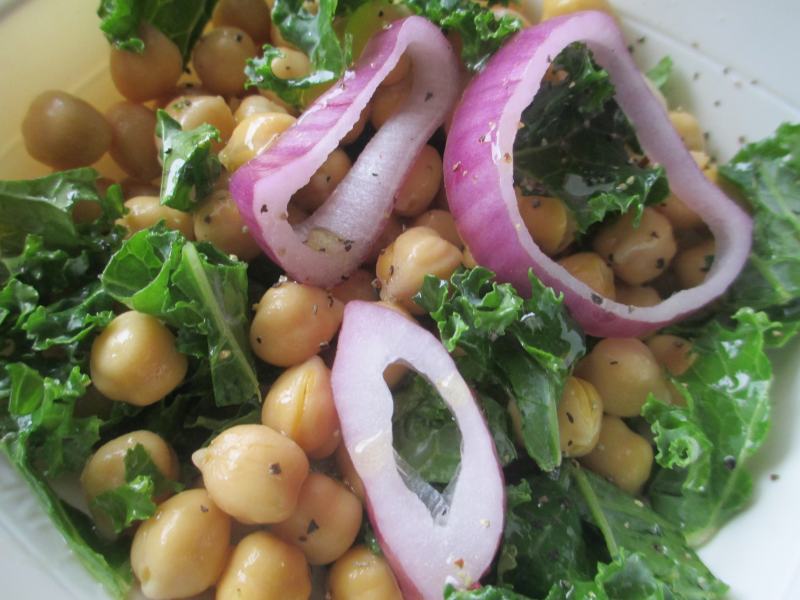 Chickpea and Kale Salad