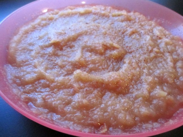 Homemade Applesauce with Lady Alice Apples