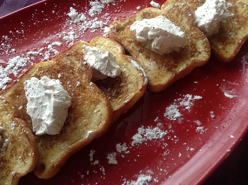 Gluten Free French Toast with Almond Coconut Milk