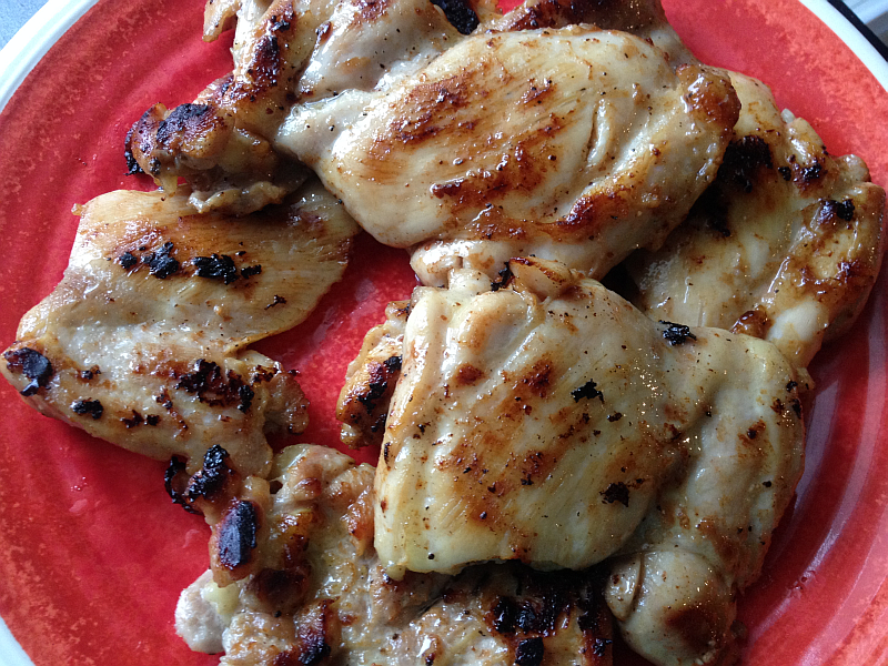 Grilled Chicken with Pasolivo Lime Olive Oil