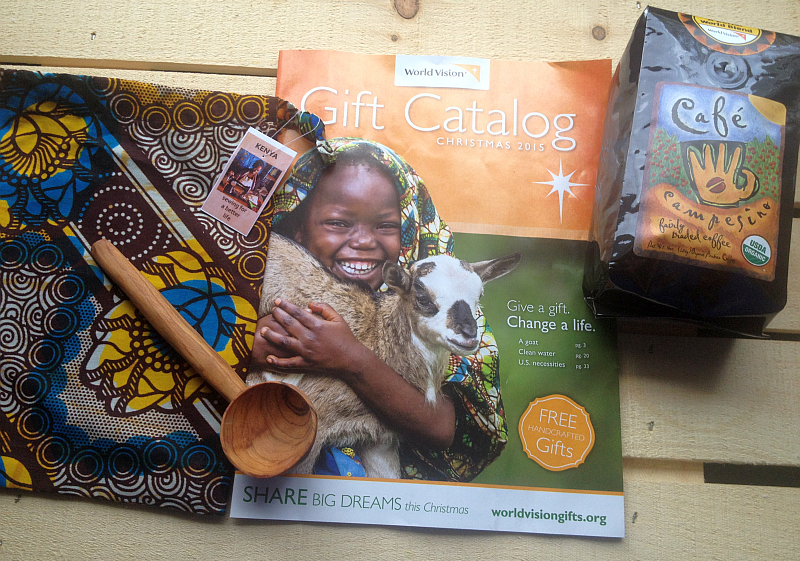 World Vision's Gift Catalog , Handcrafted Gifts, and Cafe Campesino Coffee 