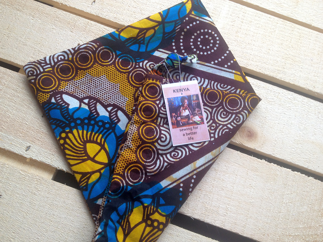 World Vision's Handcrafted Gifts: Hand Sewn Bag from Kenya