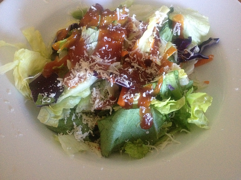 Tossed Salad with Homemade French Dressing