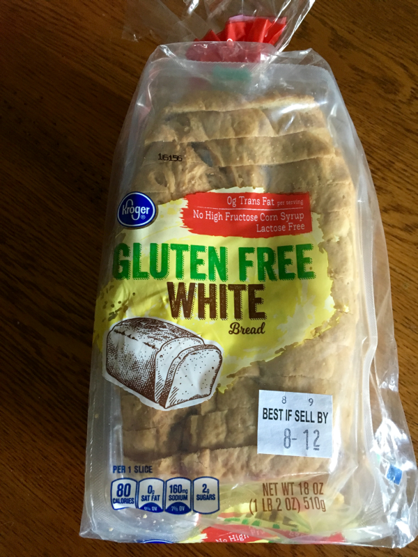 Kroger Brand Gluten Free White Sandwich Bread
