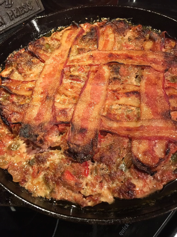 Gluten Free and Paleo Cast Iron Skillet Meatloaf from Cast Iron Paleo