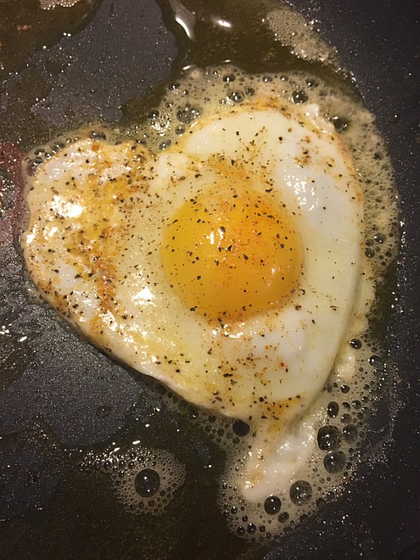 Heart-Shaped Egg