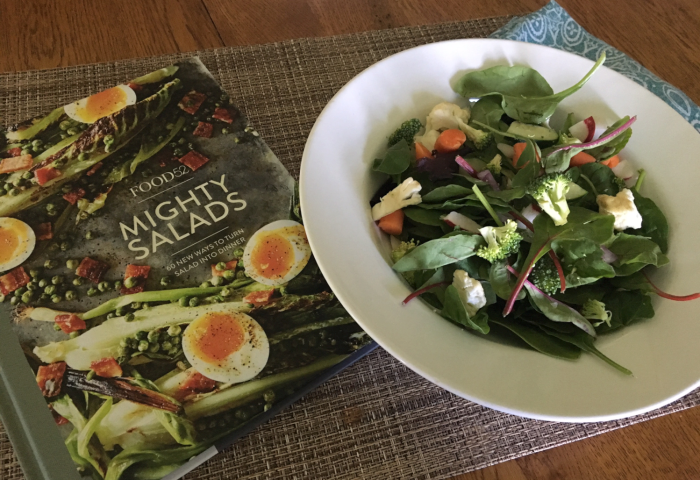 Food52 Mighty Salads Cookbook and Salad!