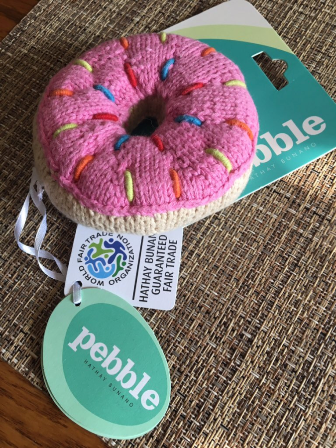 Pebble Doughnut Rattle