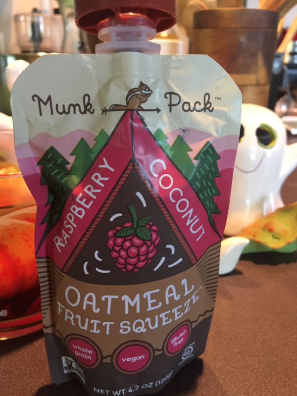 Munk Pack Raspberry Coconut Oatmeal Fruit Squeeze 