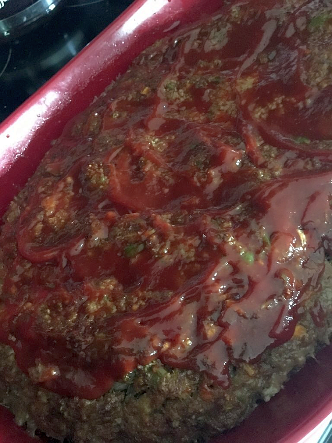 Gluten Free Meatloaf with BBQ Sauce