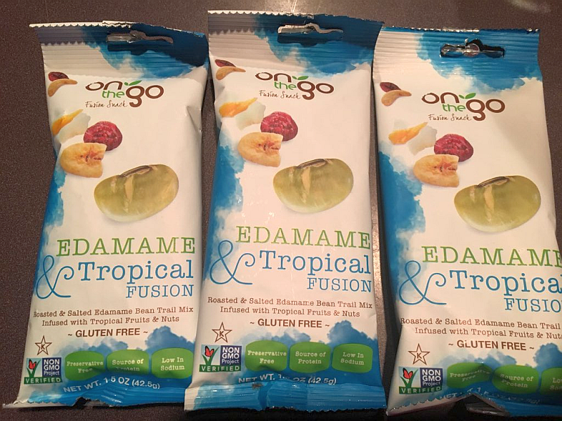 On the Go Edamame Tropical Fusion Snacks