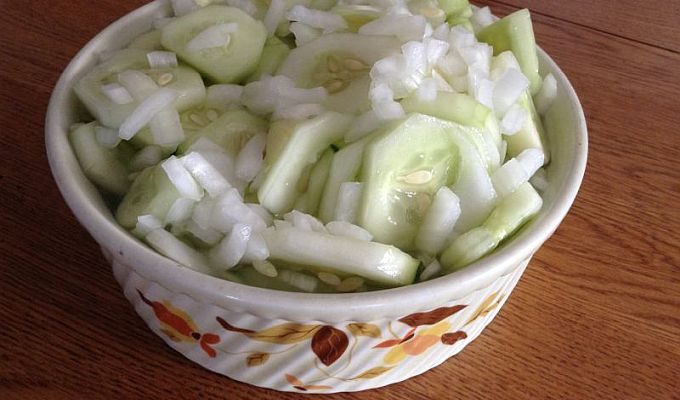 Cucumbers, Onions, and Vinegar: A Summer Favorite
