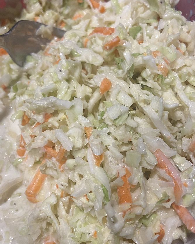 Easy Coleslaw with Buttermilk