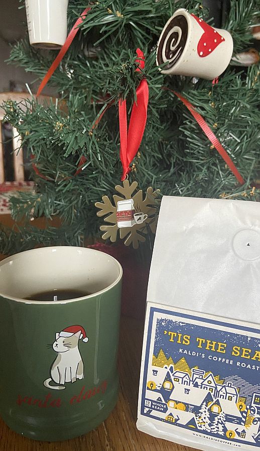 Kaldi's 'Tis the Season Coffee and Christmas Ornament